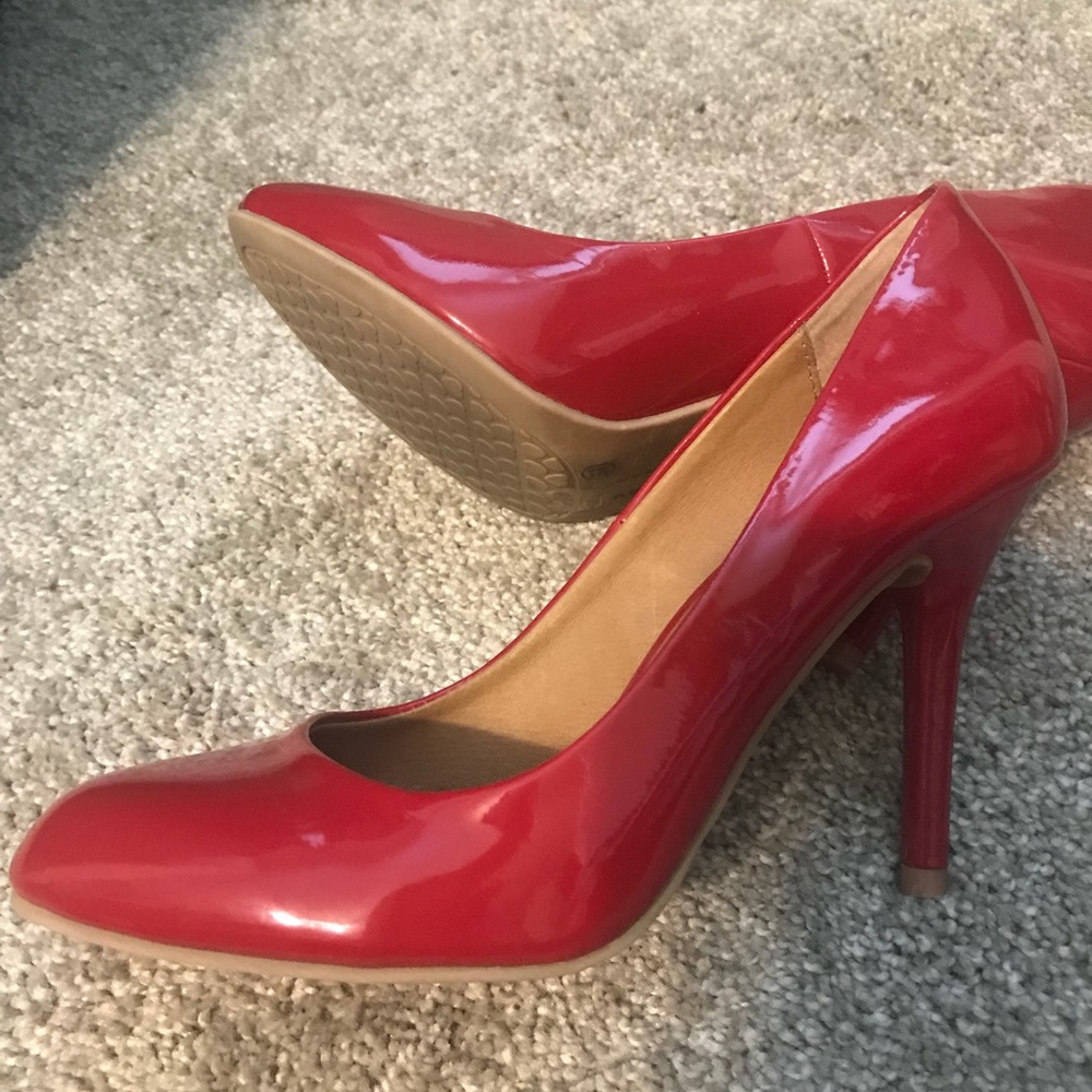Chinese Laundry Red Patent Leather Heels